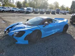 Mclaren Automotive Vehiculos salvage en venta: 2018 Mclaren Automotive 720S