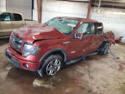 Salvage cars for sale at Lansing, MI auction: 2014 Ford F150 Supercrew