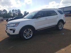 Ford Explorer salvage cars for sale: 2018 Ford Explorer XLT