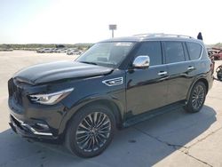 Salvage cars for sale at Grand Prairie, TX auction: 2022 Infiniti QX80 Sensory