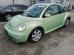 Volkswagen salvage cars for sale: 2002 Volkswagen New Beetle GLS