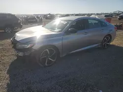 Salvage cars for sale at San Diego, CA auction: 2022 Honda Accord Hybrid Sport