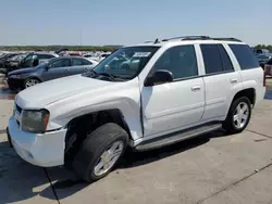 Salvage cars for sale at Grand Prairie, TX auction: 2009 Chevrolet Trailblazer LT