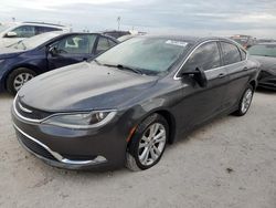 Salvage cars for sale at Riverview, FL auction: 2015 Chrysler 200 Limited