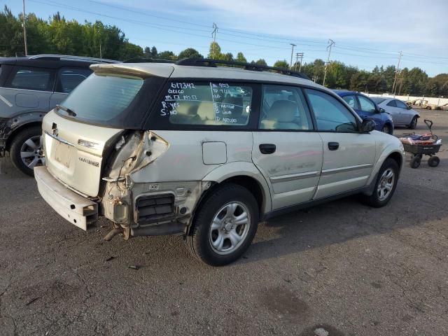 2007 Subaru Outback Outback 2.5I