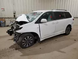 Toyota salvage cars for sale: 2020 Toyota Sienna LE