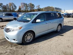 Toyota salvage cars for sale: 2017 Toyota Sienna XLE