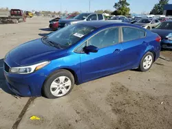 KIA Forte salvage cars for sale: 2017 KIA Forte LX