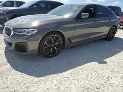 Salvage cars for sale at Arcadia, FL auction: 2022 BMW 530 I