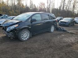 Salvage cars for sale at Cookstown, ON auction: 2016 Toyota Sienna XLE