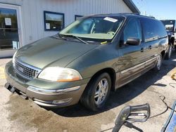 Salvage cars for sale at Pekin, IL auction: 2002 Ford Windstar SEL