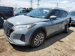 Salvage cars for sale at Elgin, IL auction: 2021 Nissan Kicks SV