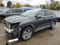 Salvage cars for sale at Wichita, KS auction: 2021 Hyundai Santa FE SE