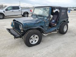 Salvage cars for sale at Arcadia, FL auction: 1998 Jeep Wrangler / TJ Sport