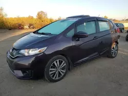 Salvage cars for sale at Columbia Station, OH auction: 2015 Honda FIT EX