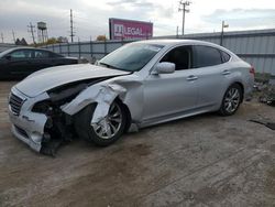 Salvage cars for sale at Chicago Heights, IL auction: 2013 Infiniti M37 X