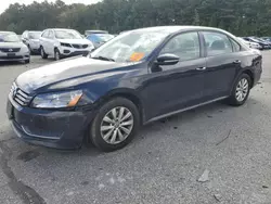 Volkswagen salvage cars for sale: 2012 Volkswagen Passat S