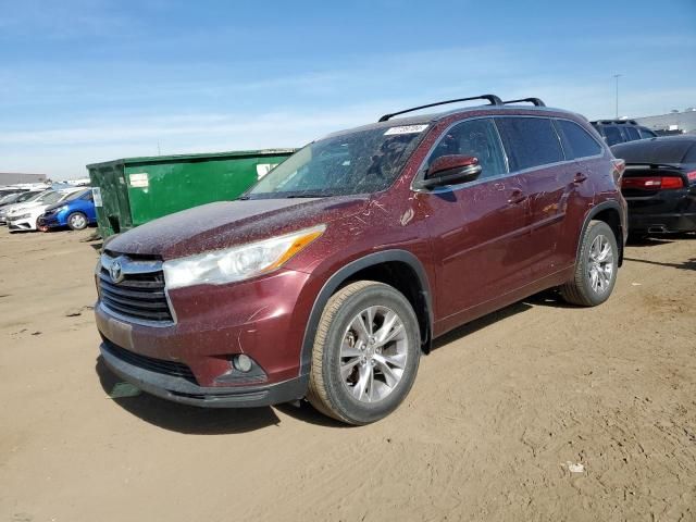 2015 Toyota Highlander XLE