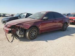 Salvage cars for sale from Copart San Antonio, TX: 2004 Pontiac Grand AM SE1