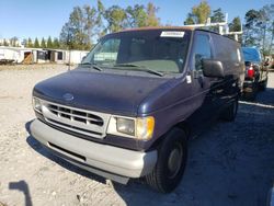 Salvage cars for sale from Copart Spartanburg, SC: 2002 Ford Econoline E150 Van