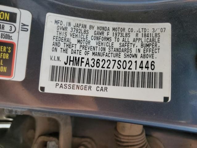 2007 Honda Civic Hybrid