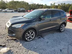 Salvage cars for sale at Houston, TX auction: 2015 Ford Escape Titanium