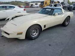 Salvage cars for sale at Lebanon, TN auction: 1981 Chevrolet Corvette