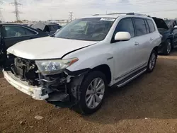 2013 Toyota Highlander Hybrid Limited en venta en Elgin, IL