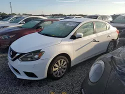 Salvage cars for sale at Riverview, FL auction: 2016 Nissan Sentra S