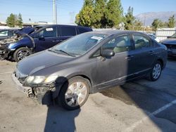 Salvage cars for sale at Rancho Cucamonga, CA auction: 2009 Honda Civic LX