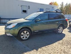 Vehiculos salvage en venta de Copart Lyman, ME: 2012 Subaru Outback 2.5I Premium