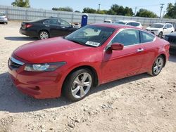 Salvage cars for sale at Oklahoma City, OK auction: 2012 Honda Accord EXL