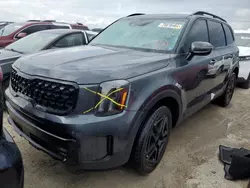 Salvage cars for sale at Riverview, FL auction: 2024 KIA Telluride SX