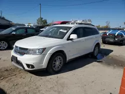 Salvage cars for sale at Pekin, IL auction: 2016 Dodge Journey SXT