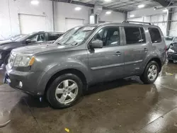 Salvage cars for sale at Ham Lake, MN auction: 2011 Honda Pilot EXL