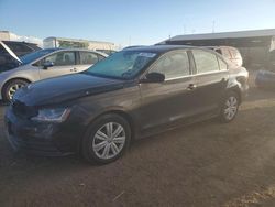 Salvage cars for sale at Brighton, CO auction: 2017 Volkswagen Jetta S