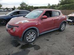 Salvage cars for sale at San Martin, CA auction: 2011 Nissan Juke S