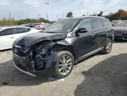 Salvage cars for sale at Bridgeton, MO auction: 2017 KIA Sorento SX