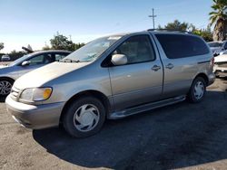 Toyota Sienna le salvage cars for sale: 2001 Toyota Sienna LE