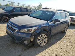 Salvage cars for sale from Copart Houston, TX: 2019 Subaru Outback 2.5I Premium