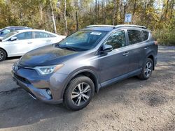 Salvage cars for sale from Copart Cookstown, ON: 2016 Toyota Rav4 XLE