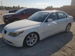 Salvage cars for sale from Copart Mentone, CA: 2007 BMW 550 I