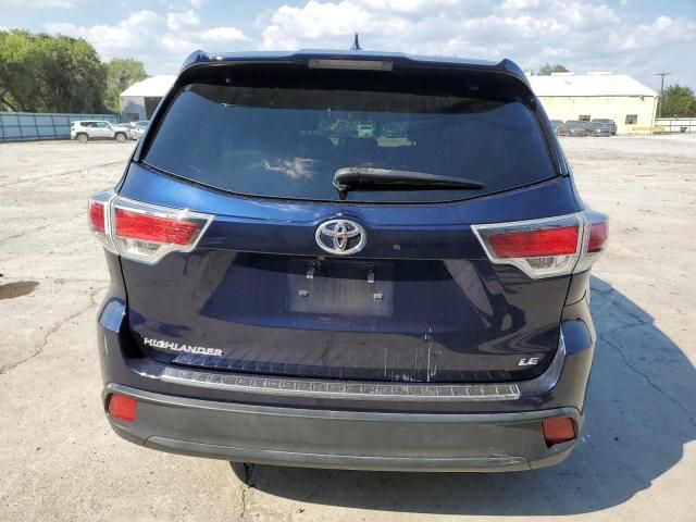 2015 Toyota Highlander LE