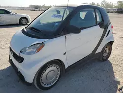 Salvage cars for sale at Houston, TX auction: 2015 Smart Fortwo Pure