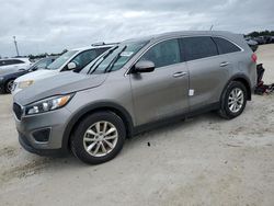 Salvage cars for sale at Arcadia, FL auction: 2016 KIA Sorento LX