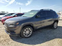 Jeep salvage cars for sale: 2022 Jeep Cherokee Latitude LUX