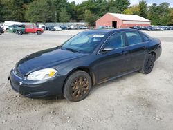 Salvage cars for sale at Mendon, MA auction: 2015 Chevrolet Impala Limited Police