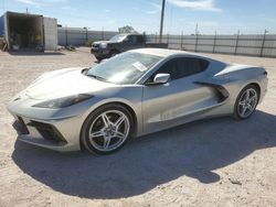 Salvage cars for sale at Andrews, TX auction: 2024 Chevrolet Corvette Stingray 1LT