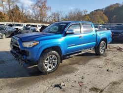 Toyota Tacoma Double cab salvage cars for sale: 2016 Toyota Tacoma Double Cab