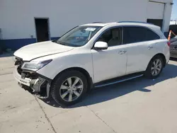 Acura Vehiculos salvage en venta: 2014 Acura MDX Advance